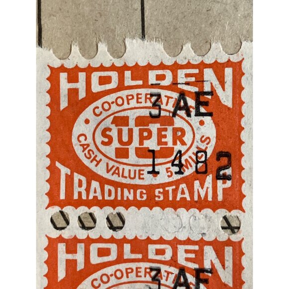 Vintage Holden Red Stamp Saver Books and Top Value Stamp Savings Books - Picture 6 of 12